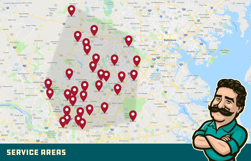 Check Our Service Areas - Buric Heating and Air Conditioning